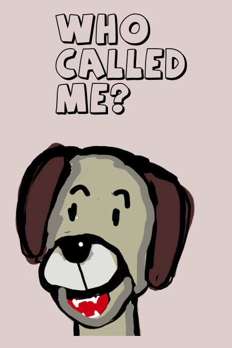 Dog Template PosterMyWall