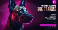 Dog Training Flyer Facebook Template