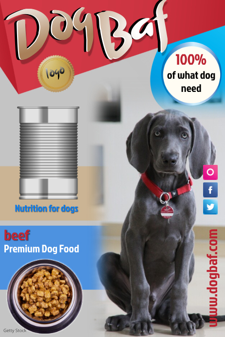 dogfood1 Template | PosterMyWall