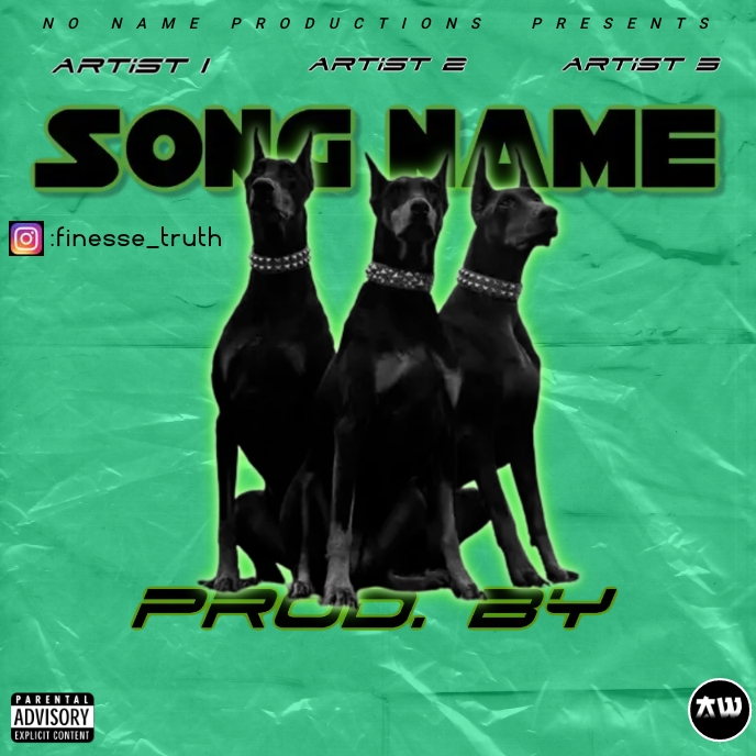 Dogs album cover template by finesse truth PosterMyWall