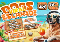 Dogs Escapade A4 template
