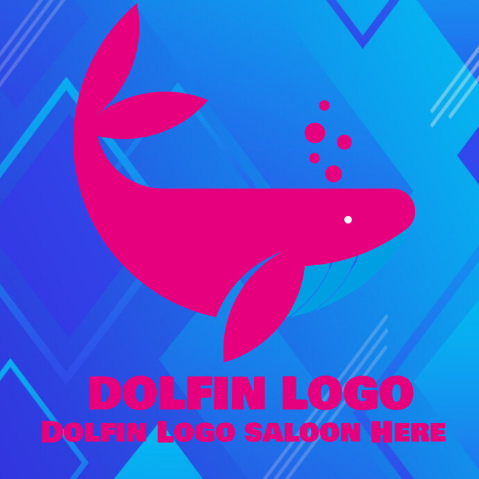 Dolfin  Logo template