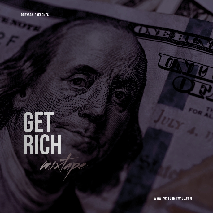 Copy of Dollar Money Mixtape Cover Rap Hip-Hop | PosterMyWall