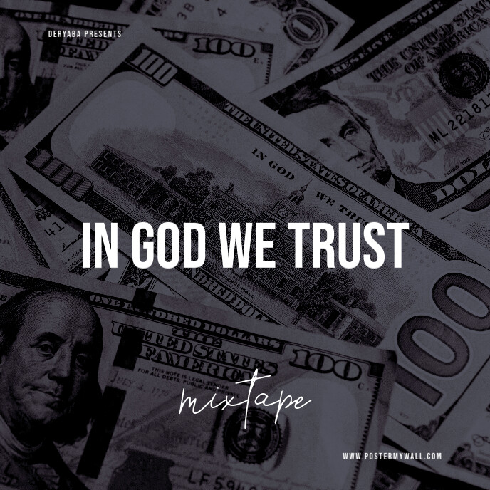 Copy of Dollar Money Mixtape Cover Rap Hip-Hop | PosterMyWall