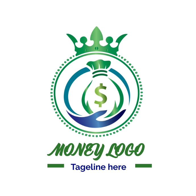 dollars $ logo โลโก้ template