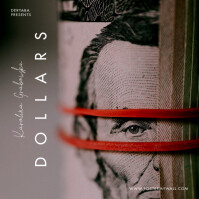 Gris Currency Art Albumcover Template