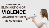 Domestic violence,stop violence, women rights Intestazione blog template