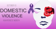 Domestic Violence awareness Immagine condivisa di Facebook template
