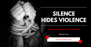 Domestic violence flyer Ibinahaging Larawan sa Facebook template