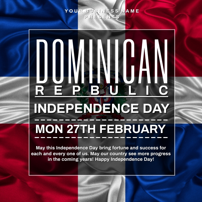 Dominican Republic Template PosterMyWall