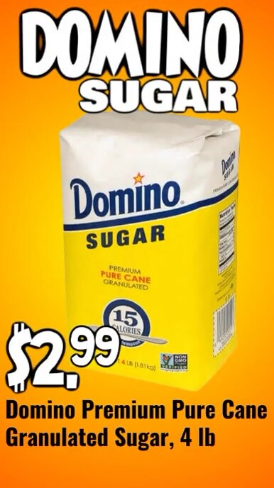 Domino Sugar Template PosterMyWall