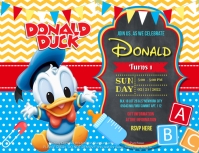 Donald Duck Template | PosterMyWall