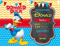 Donald Duck Template PosterMyWall