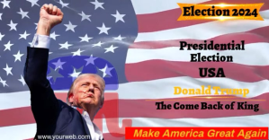 Pink Donald Trump Election 2024 USA Facebook-evenementomslag Template