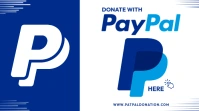 Donate With Paypal Twitter Post template