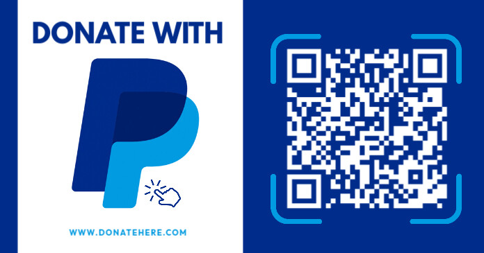 Donate with Paypal Facebook Shared Image template