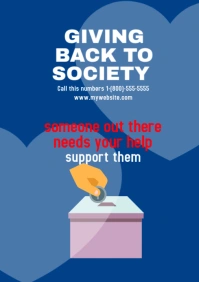 Donation & Giving 10 A3 template