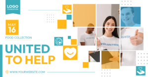 Donation Campaign Imagen Compartida en Facebook template