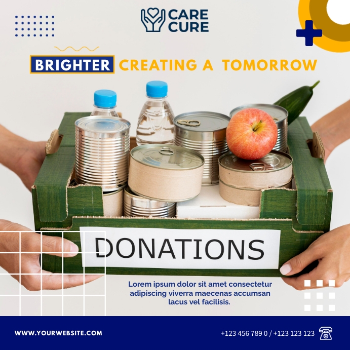 Donation Flyer Ads Template PosterMyWall Donation Flyer Ads Design Template 8edb5ea5d8efe818c15f5324cbf411a2 Screen