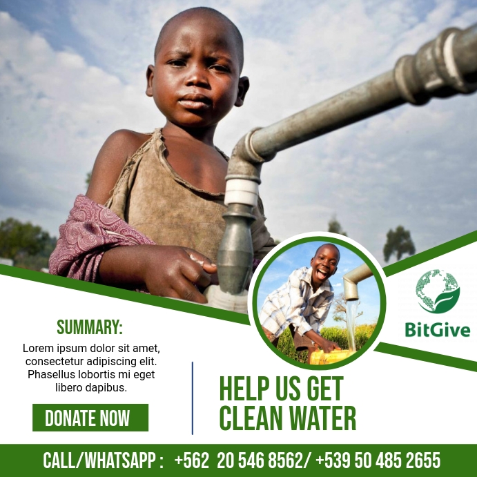 Donation Flyer Template PosterMyWall