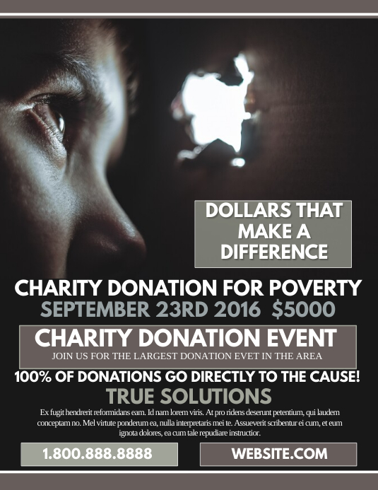 Copy of Donation PosterMyWall