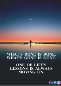 DONE AND GONE QUOTE TEMPLATE A6