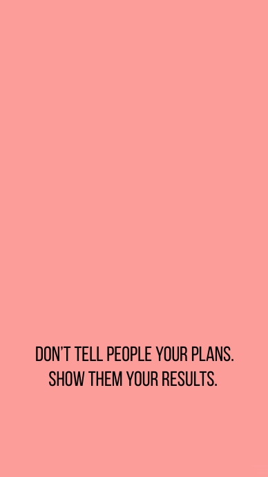 Dont Tell Your Plans Design Template Postermywall