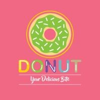Donut Logo template