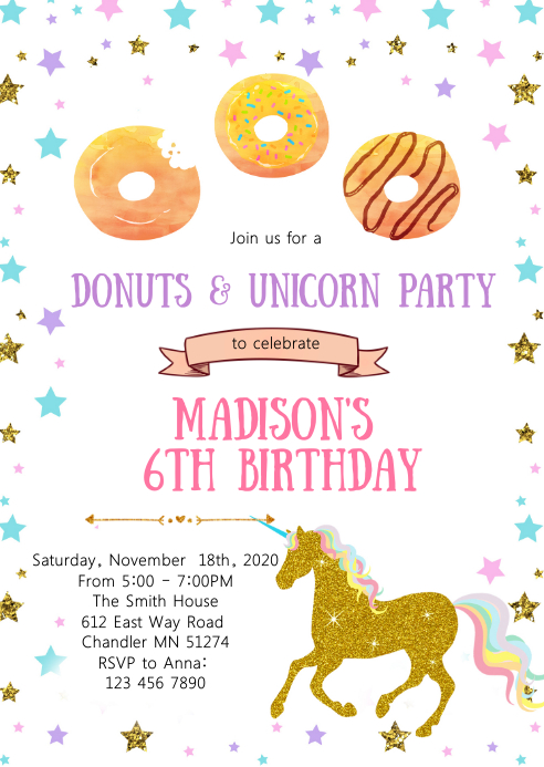 Retro Mitte Jahrhundert Moderne Einladung Zur Geburtstagsfeier