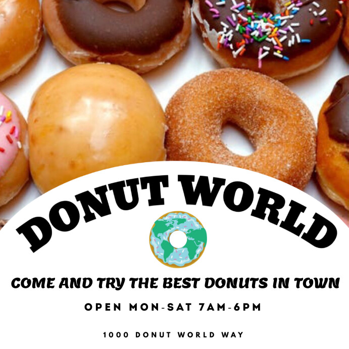 DONUTS Post Instagram template