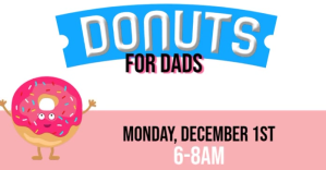 Donuts for Dads Social Post Imagen Compartida en Facebook template