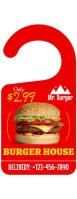 Door Hanger - Burger Restaurant template