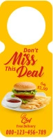 Door Hanger - Burger Restaurant template