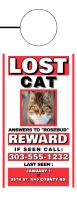 Door Hanger template