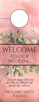 door hanger newlyweds, wedding night Türhänger template