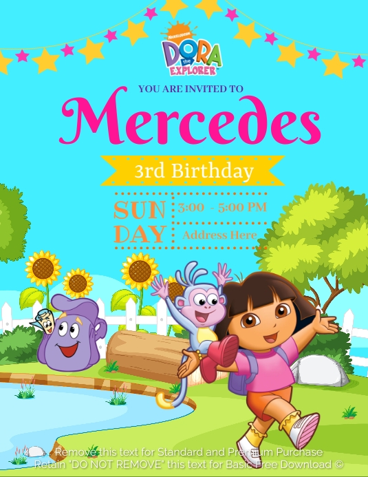 Copy of Dora The Explorer | PosterMyWall