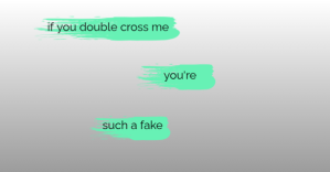 สีเทา double cross me Facebook Shared Image Template