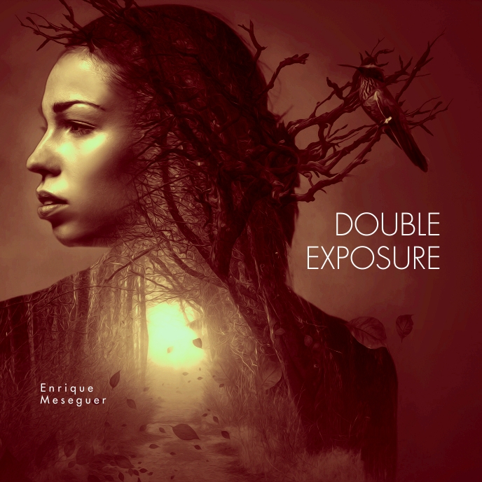 Double Exposure Web Cd Cover Music Template Postermywall