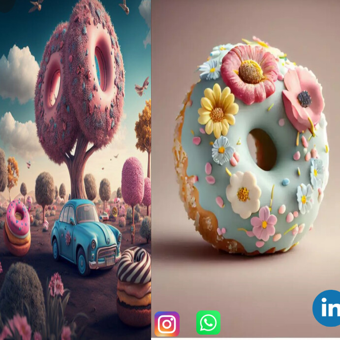 Copy of Doughnut | PosterMyWall