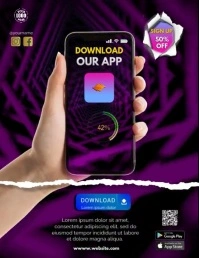 download app FLYER Iflaya (Incwadi ye-US) template