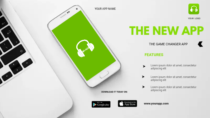 App Launch Announcement Template | PosterMyWall