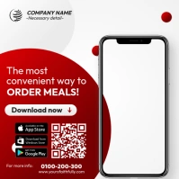 Download our app Instagram Post template