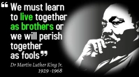 Dr Martin Luther King Quotes Poster Template Digital Display (16:9)