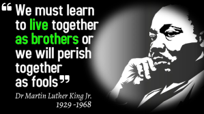 Dr Martin Luther King Quotes Poster Template Digitale Vertoning (16:9)