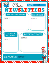 Newsletter Template | PosterMyWall Newsletter Template | PosterMyWall