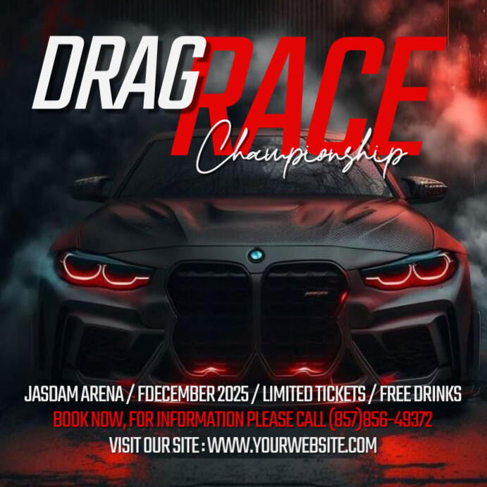 Drag Race Championship Template | PosterMyWall