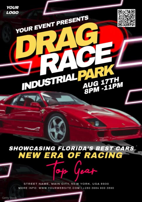Copy of Drag Race | PosterMyWall