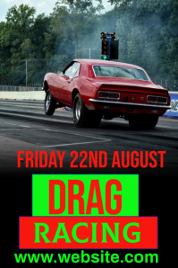 Drag Racing Template | PosterMyWall