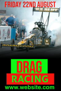 Drag Racing Template | PosterMyWall