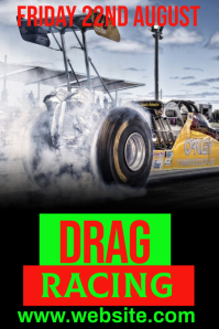 Drag Racing Template | PosterMyWall